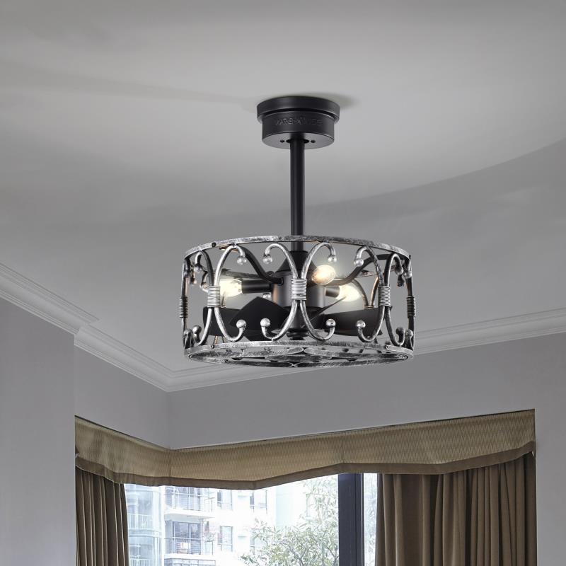IM Lighting 3-light European style fan lamp decoration living room lighting ceiling fan lamp
